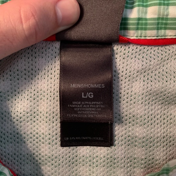 The North Face Men’s Short Sleeved Shirt L Green - Picture 4 of 8